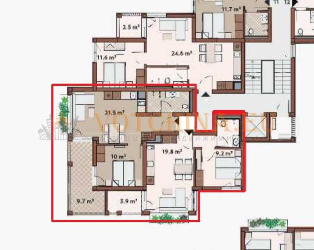 Продава се Двустаен апартамент в Созопол - 53 кв.м за 1451 €/кв.м - Снимка #3
