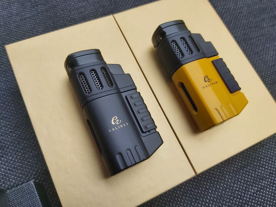 Луксозна запалка за пури GALINER два цвята
