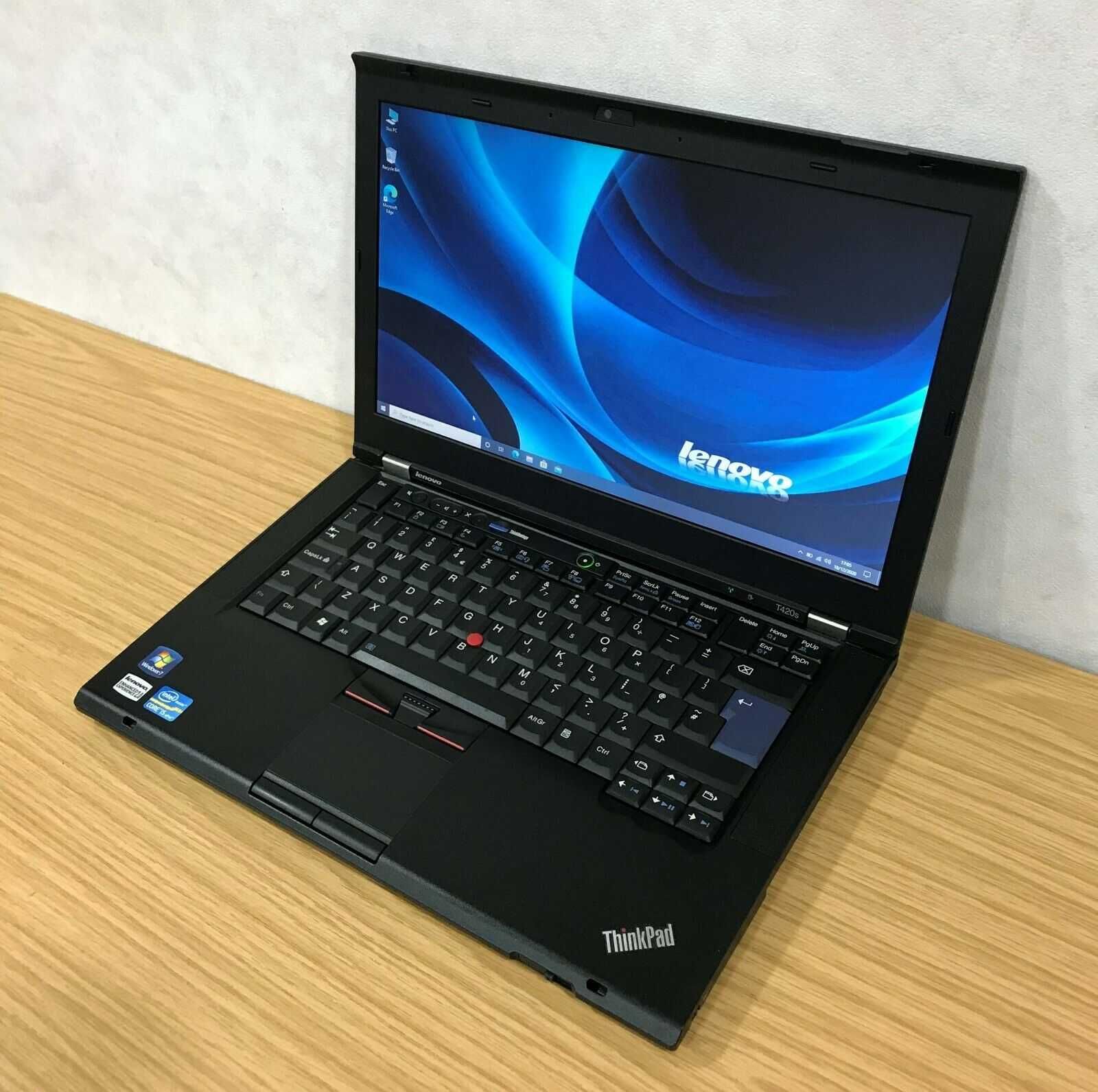 Лаптоп Lenovo T420s I5-2520M 4GB 320GB HDD 14" HD Windows 10