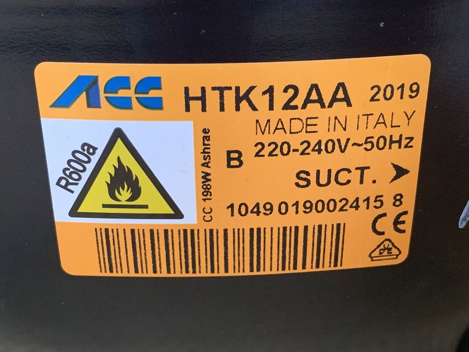 motor compresor frigider htk12aa 233w -20 grade combina nou sigilat