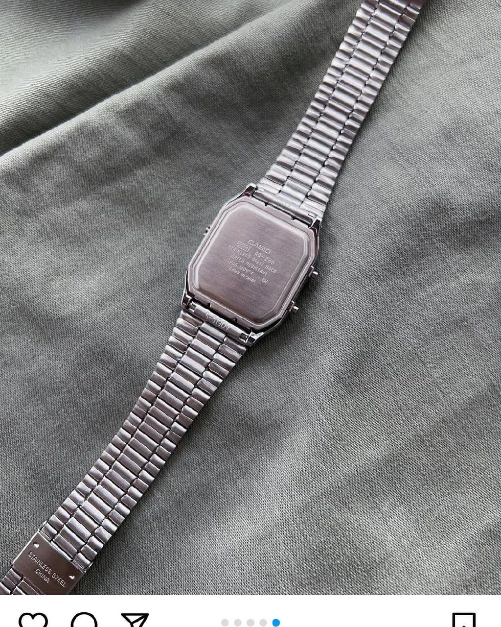 Casio AQ-230A — Original, 12 oy Kafolat, Retro va Universal