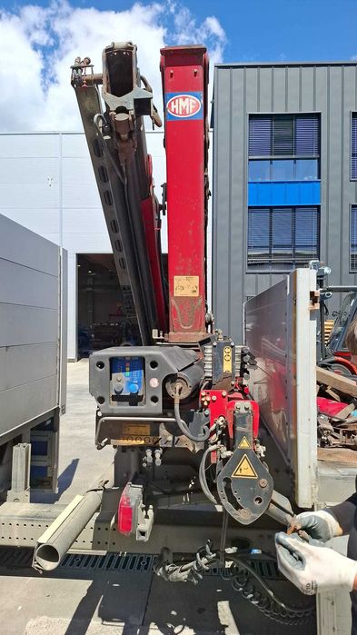 Camion  Scania P410 cu Macara+Remorca wecon