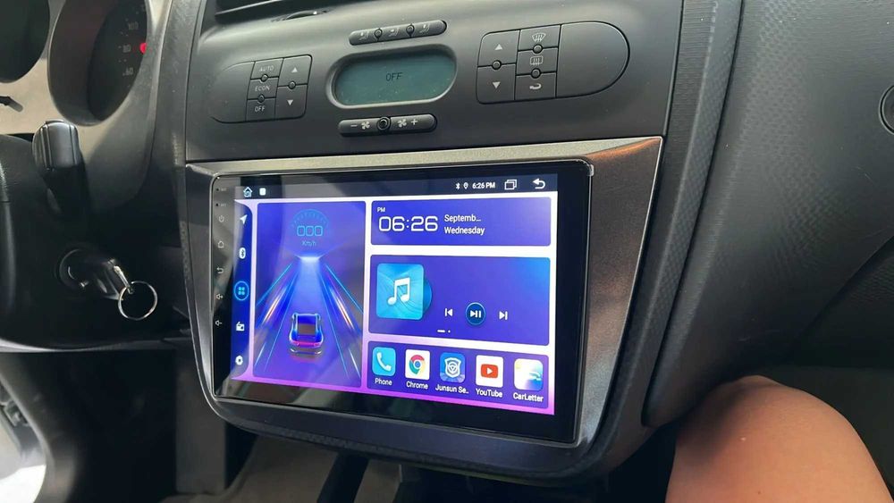 Navigatie GPS Android Dedicata Seat Altea - QLed CarPlay DSP