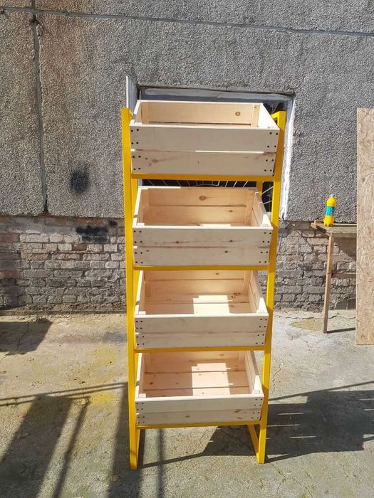 Фруктовый стеллаж. Мева полка, Meva polka. Meva vitrina.