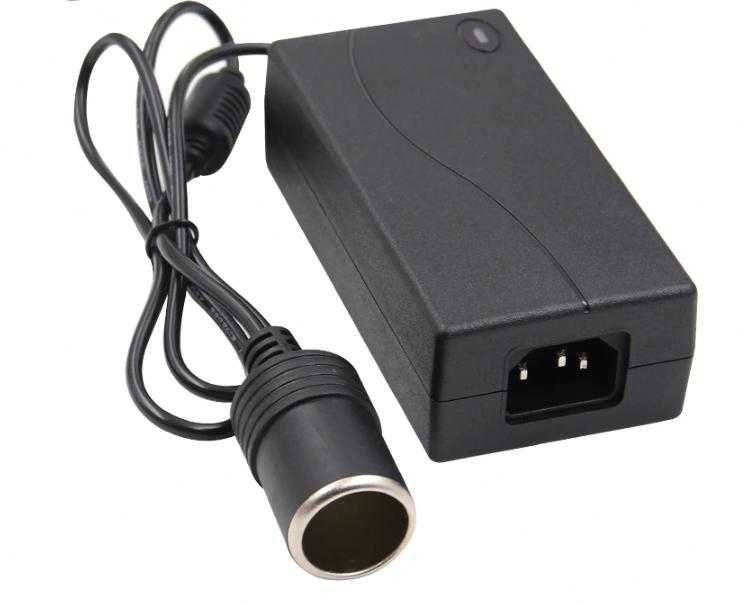 Автомобилен Преобразувател на Напрежение 12V 5A 60W за Запалка на Кола