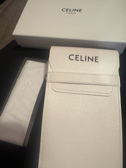 Тип кожена чантичка кутия за очила Celine