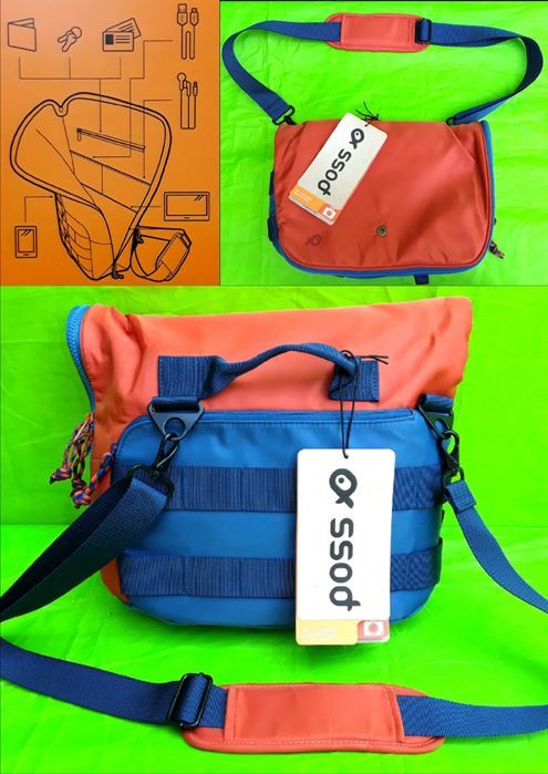 GEANTĂ PREMIUM POSS France Ideala Școală. Facultate, Servici - NOUĂ