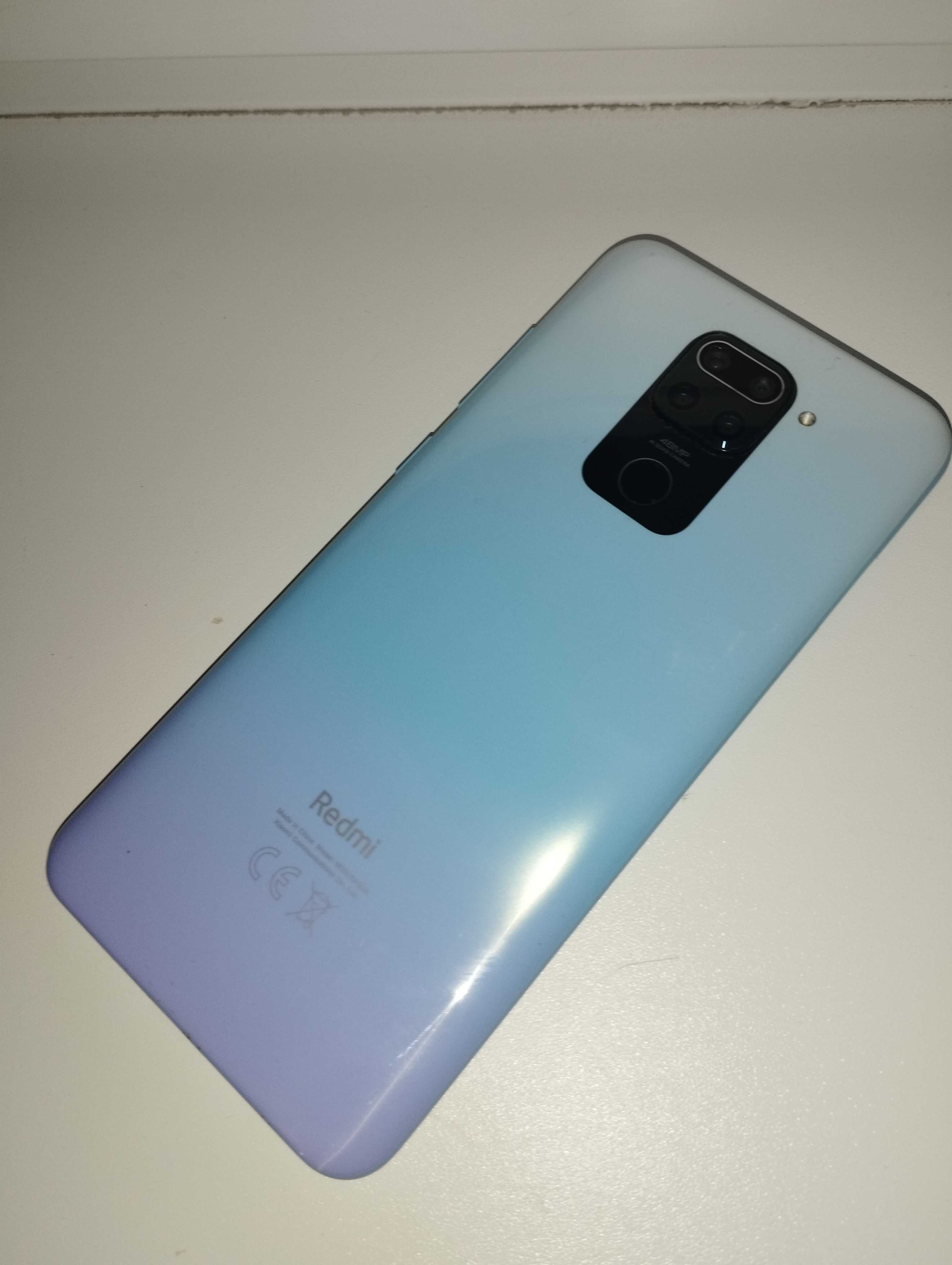 Redmi note 9 цвет голубой