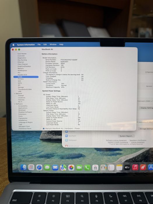 Macbook Air M2 256GB