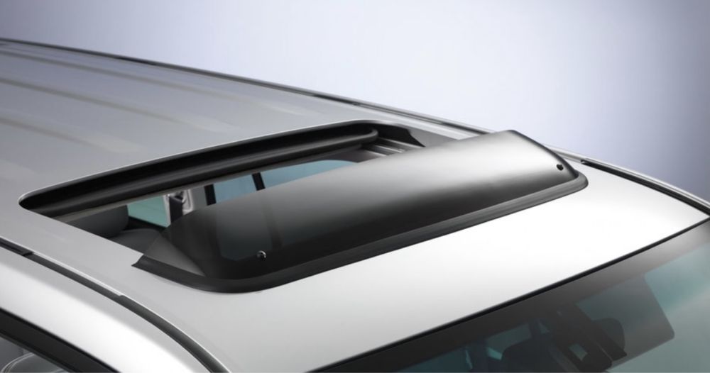 Prado 120 ветровики на люк Прадо 120 ветровик люка на крышу накладка