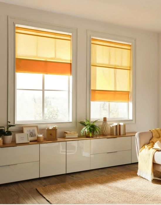 Draperie / Perdea Romana Galben