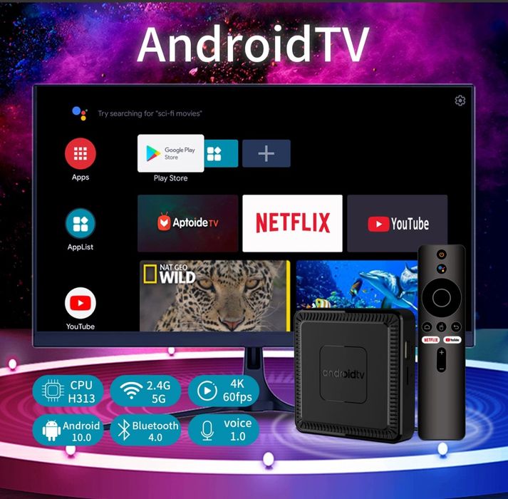 Новые android tv  приставки.
