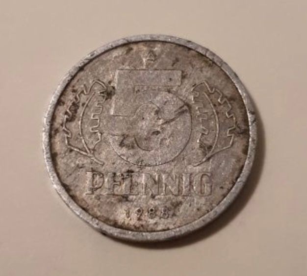 Monezi Pfennig 1,2,5,10,50