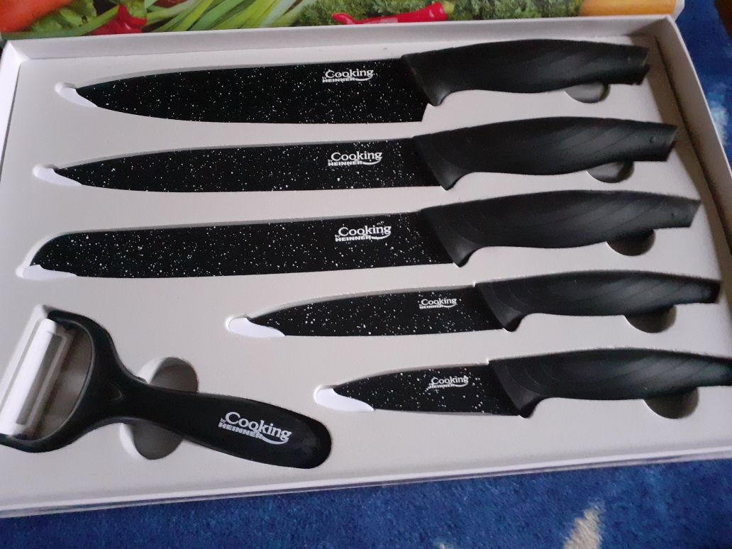Set 6 cuțite de bucătărie