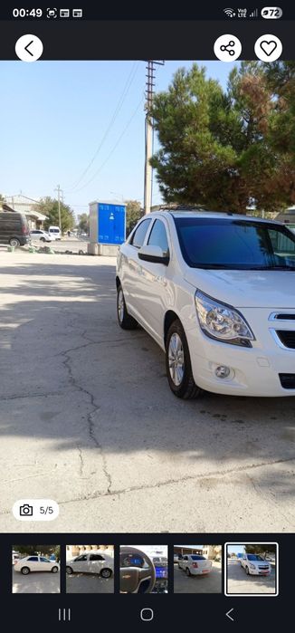 Мошина сотилади 2022 йил юрган масофаси 50 минг