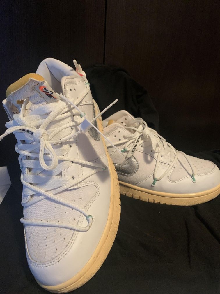 Nike dunk Off-white lot1