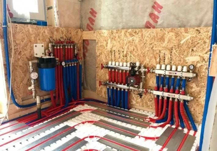 Монтаж теплых полов не дорого