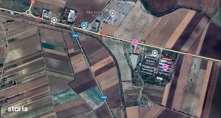 NADLAC - ARAD, Abator pasari  - teren 4 ha