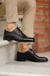 Pantofi derby 40 de lux lucrati manual Minelli NOI piele naturala