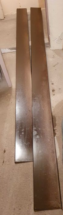 Glaf/pervaz exterior/ interior din aluminiu culoare maro – lățime 18cm