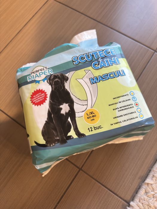 Pampersi scutece caini masculi