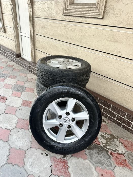 Диски от крузак 100 с шинами