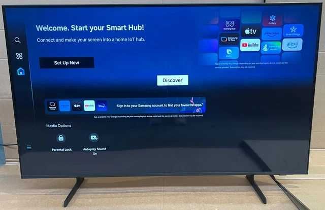 Телевизор Samsung 50 DU7100 Crystal 4K UHD SmartThings Tizen