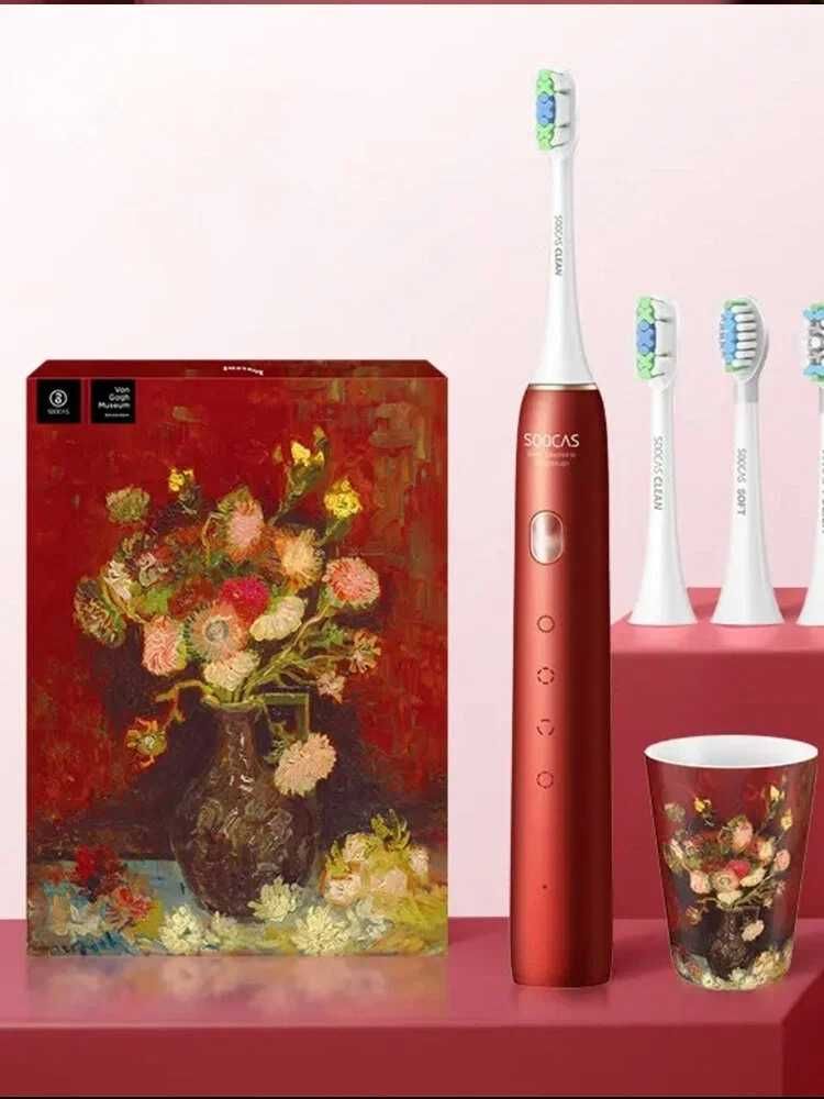 ТОП умная электрическая зубная щетка Xiaomi Soocas X3U Van Gogh Museum