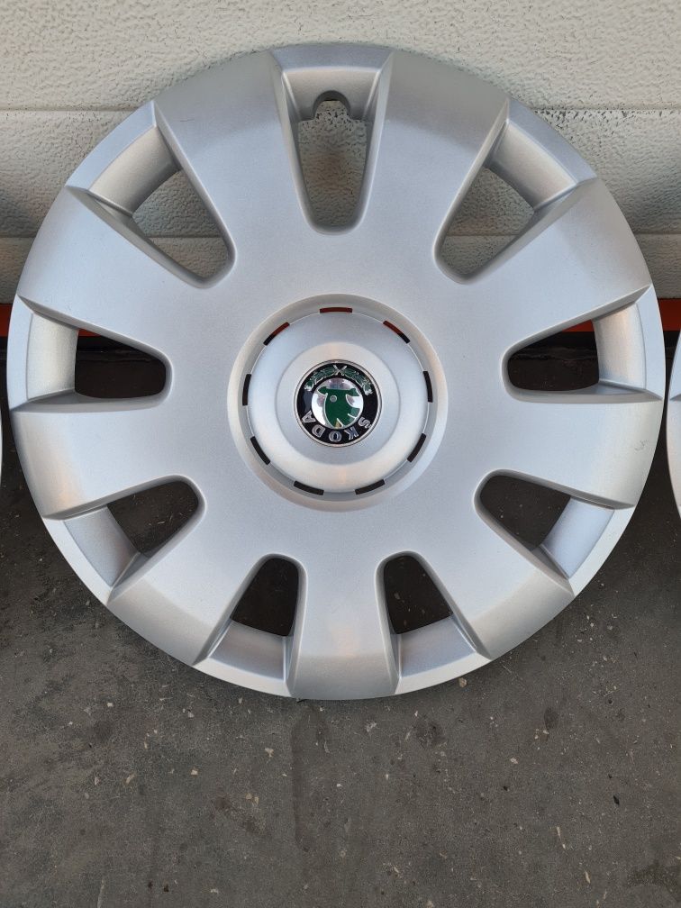 Оригинални тасове капаци за ШКОДА SKODA 15 цола