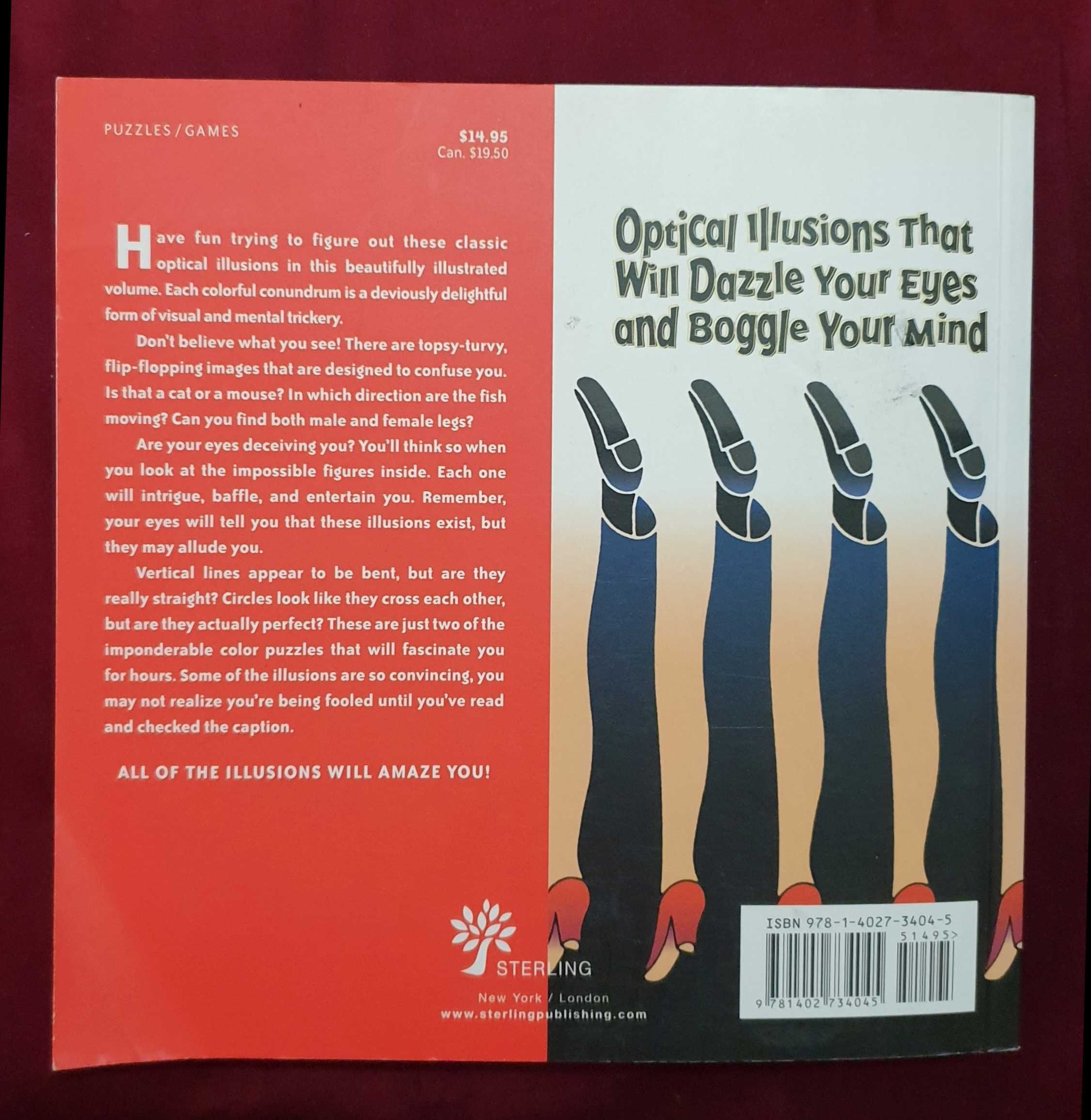 Голяма енциклопедия на визуалните илюзии / Book of Optical Illusions