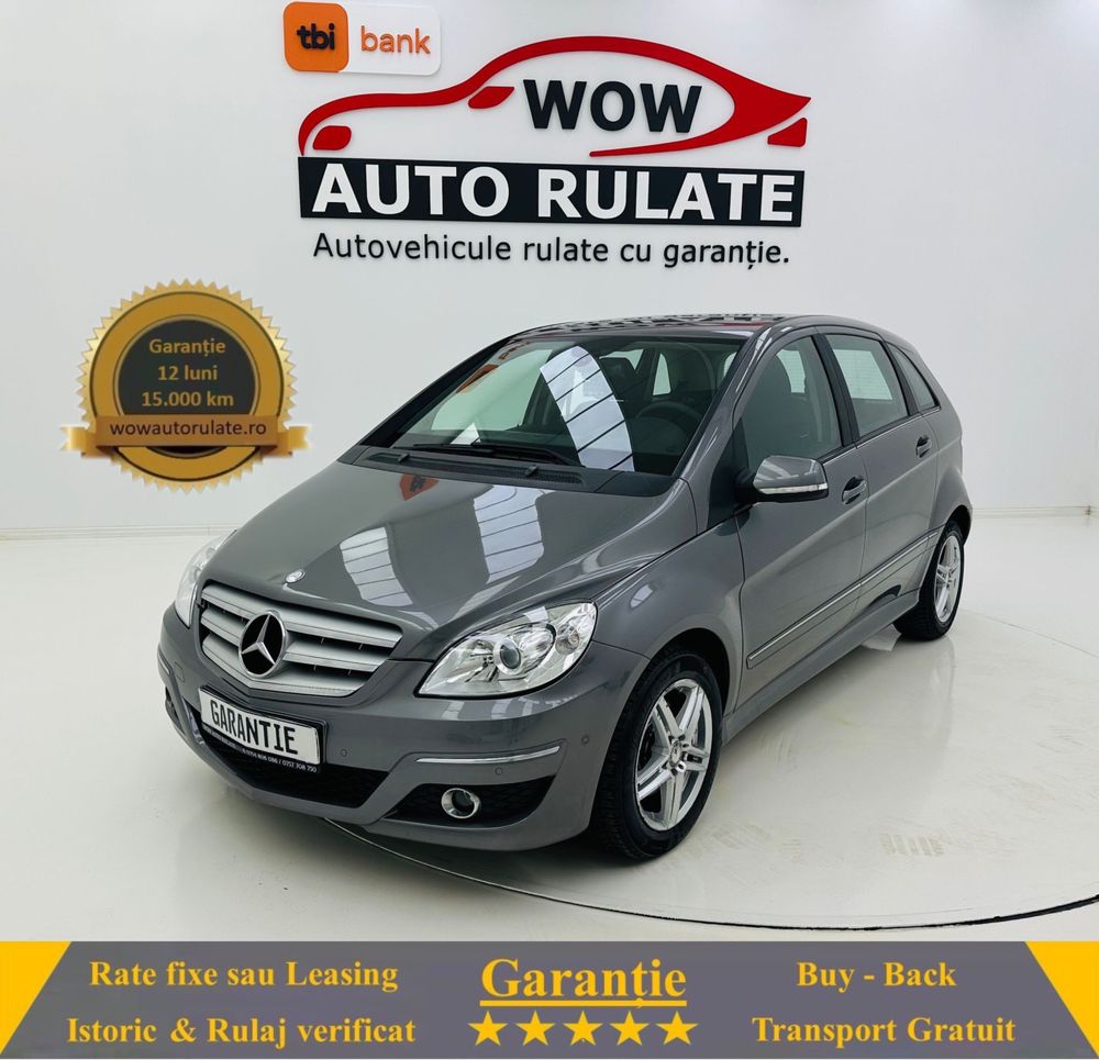 MERCEDES-BENZ B180 CDI 2009 2.0D E4 GARANTIE Rate Avans 0 Doar Cu Bule