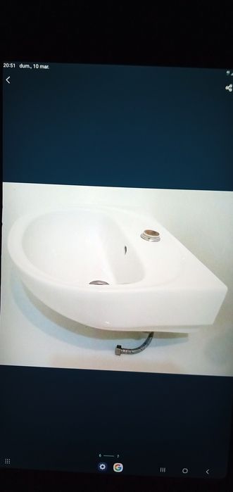 Chiuveta 50x40cm cu racorduri flexibile 80 lei livram oriunde prin olx