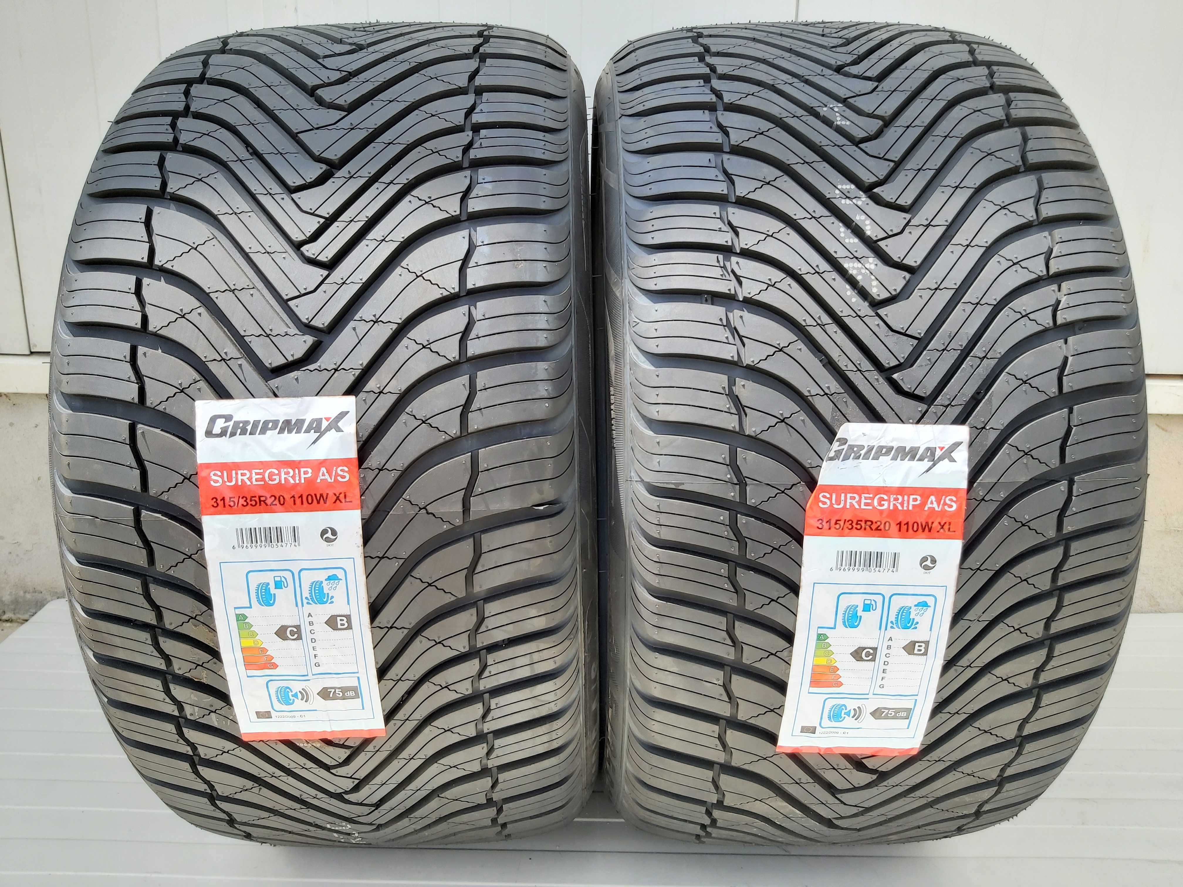 315/35 R20, 110W XL, GRIPMAX, Anvelope mixte M+S