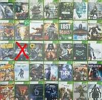 Prison Break Crysis Aliens Lost Planet Resident Evil Xbox360