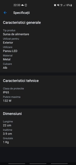 Sursă 12v 11a Mean Well CLG-150-12A