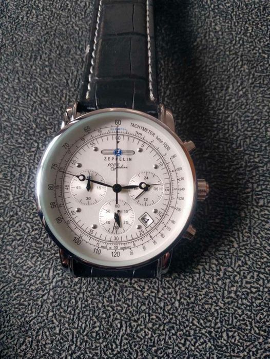 Мъжки ретро бизнес часовник Zeppelin 100 Jahre Zeppelin 7680-2