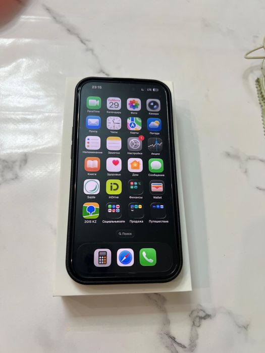 Айфон 15 черный 128 gb