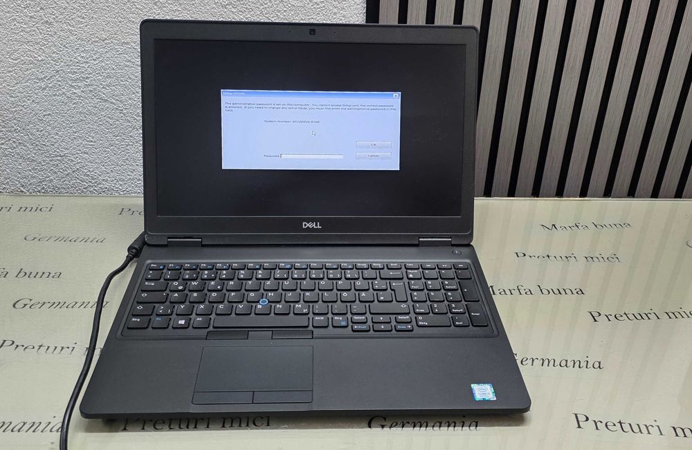 Laptop core i5 gen 8 - Dell Latitude 5590 - functional dar parola bios