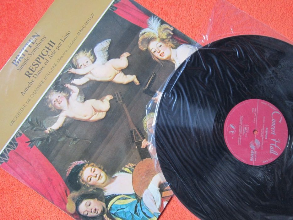 vinil rar Respighi Ancient Air&Dances for Lute/Britten-Simple Symphony