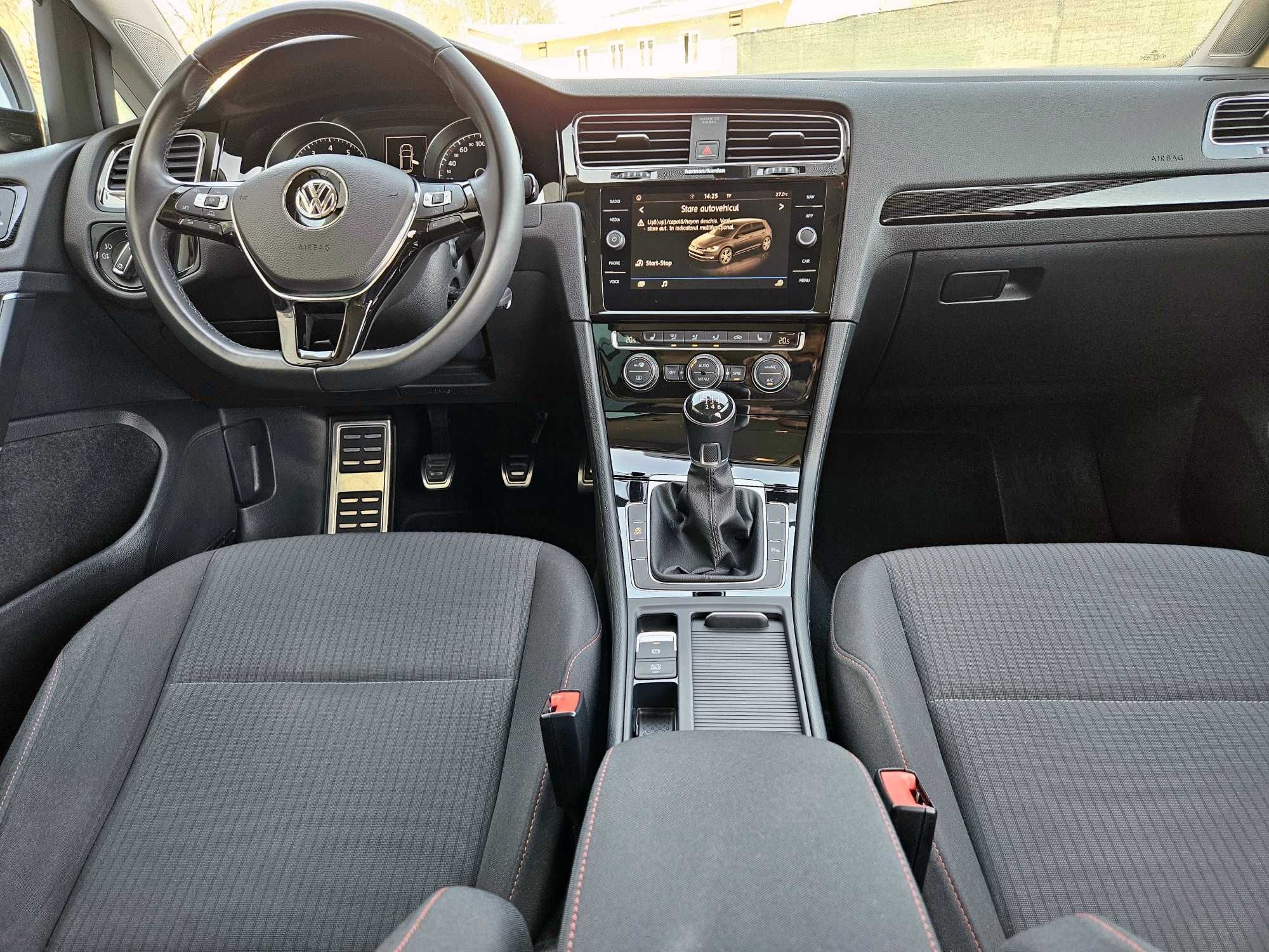 Volkswagen Golf 7, 1.4 TSI, 2018, 84400 km, proprietar, impecabilă