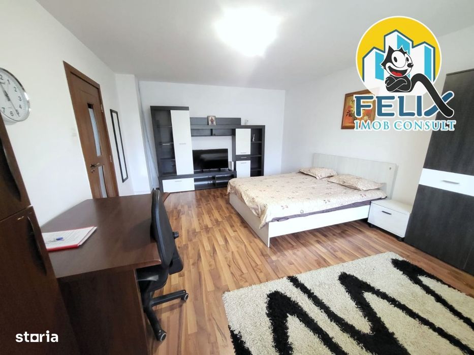 GARSONIERA (50mp) - complet renovata, Mobilat, 2 balc. Banca Naționala