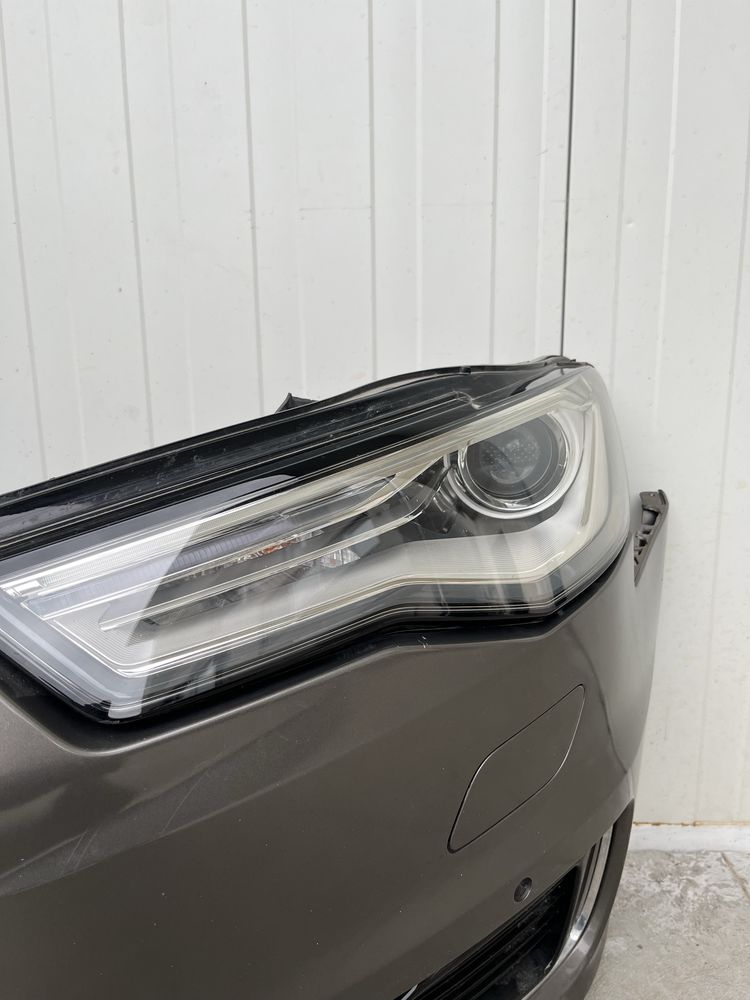 Предна броня с фарове за Audi A6 C7 4G facelift Xenon