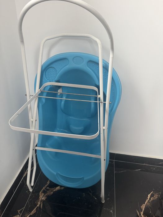 Cadita bebe cu suport