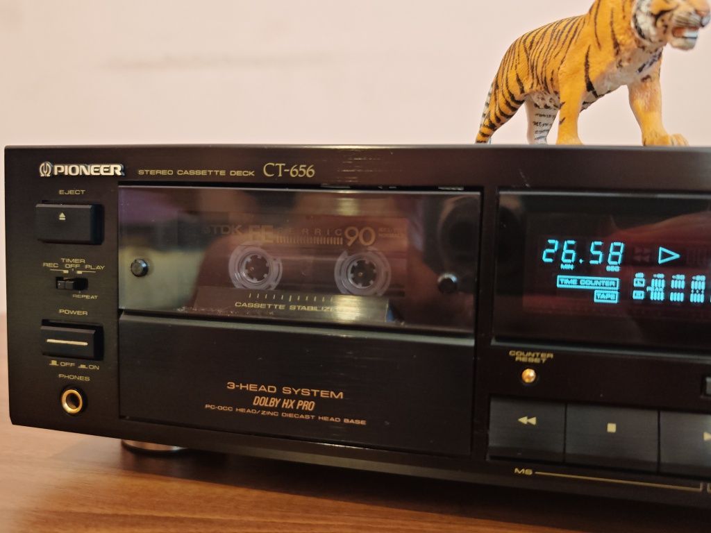 Pioneer CT-656. Deck de calibru. 3 Head. Ca scos din cutie. Preț fix !