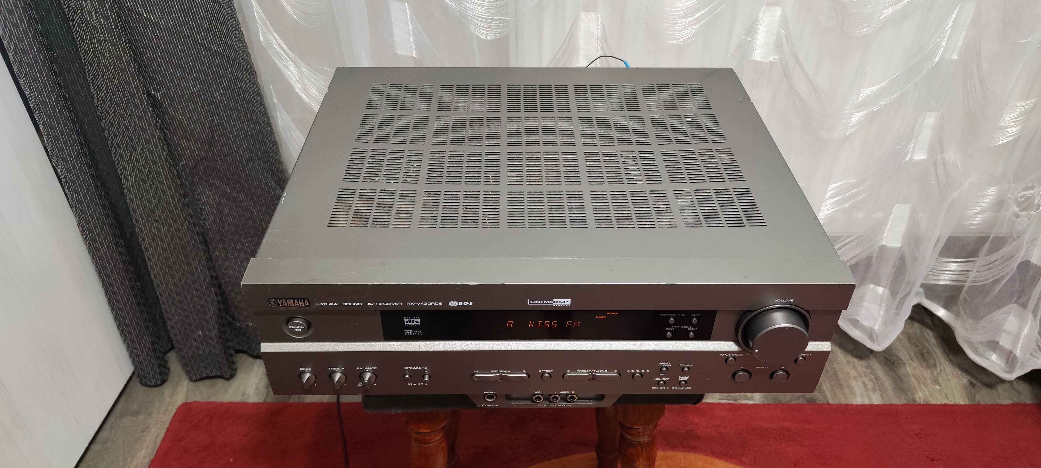 Amplificator Audio Yamaha RX-V 420 RDS Statie Audio Amplituner Audio