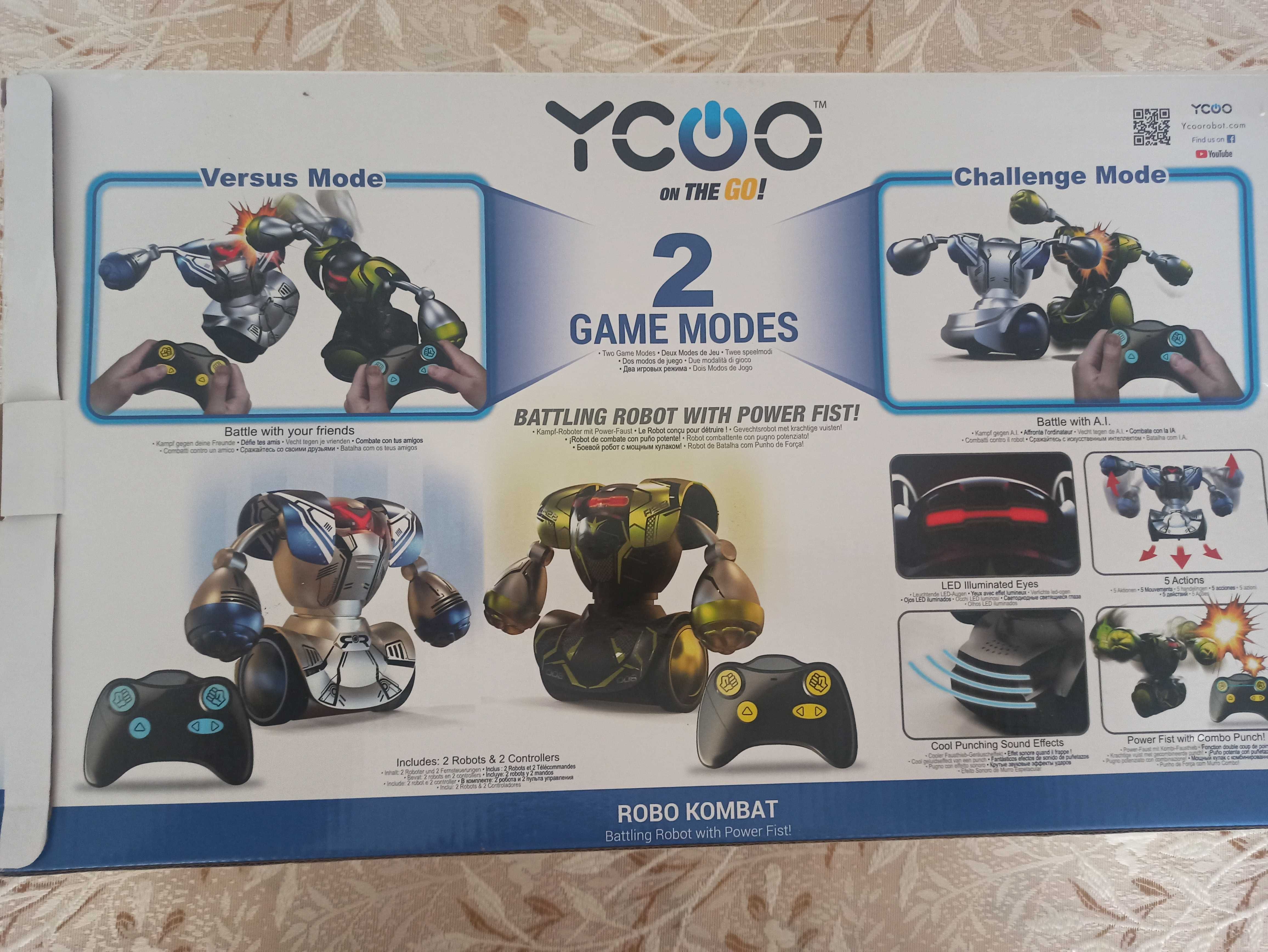 Роботи за битка - Robo Kombat Twin Pack YCOO