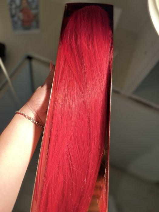 Extensii clip-on ROSU INTENS