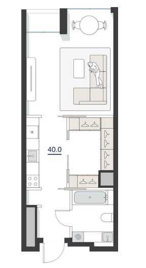 Продается жк NestOne однокомнатная квартира