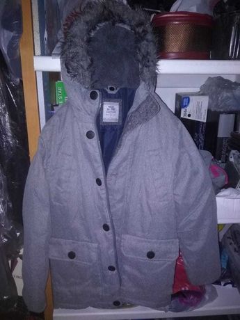 Куртка-парка зима наша,стильная на рост 148  покупали за 55000