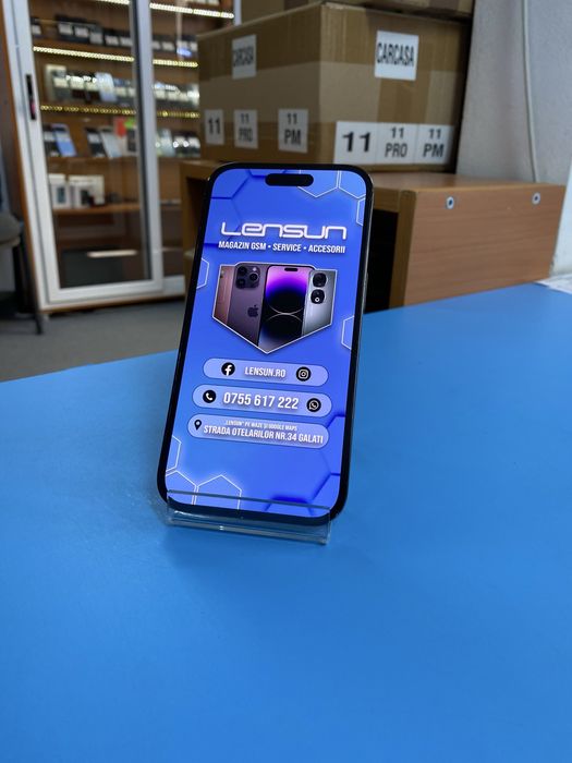 Apple iPhone 14 Pro 128GB, Garantie 12 luni | Lensun